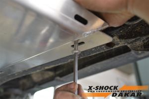 skid plate installation 26